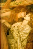 Dante's Dream at The Time of The Death of Beatrice [detail] by Dante Gabriel Rossetti